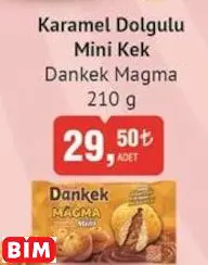 DANKEK MAGMA KARAMEL DOLGULU MİNİ KEK